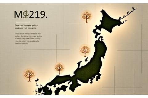 日本の様々な地域にある植物生産者の地図とネットワークを示すイメージ