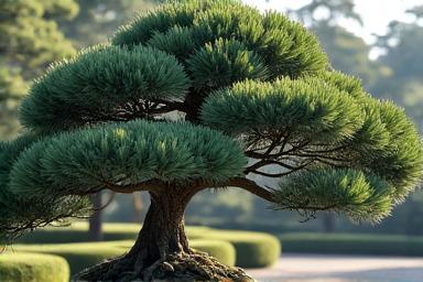 壮大なシンボルツリーとしてそびえ立つ高木