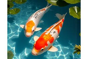 癒しの鯉池デザイン